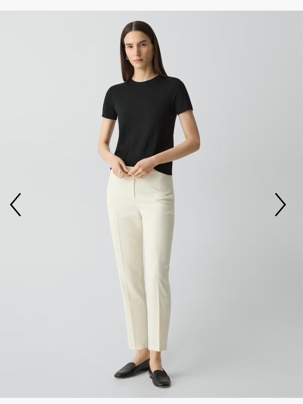 Theory Treeca Rice Ankle Pants - Size 0